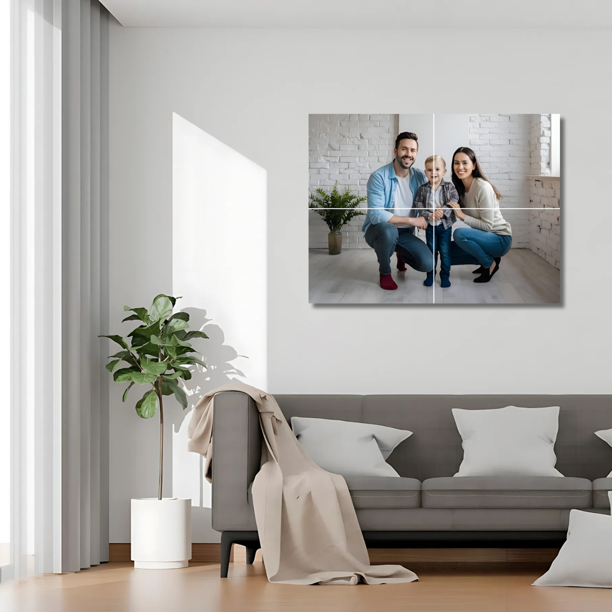 4 en 1 Familia horizontal